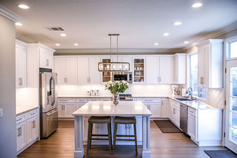 Modern kitchen interior